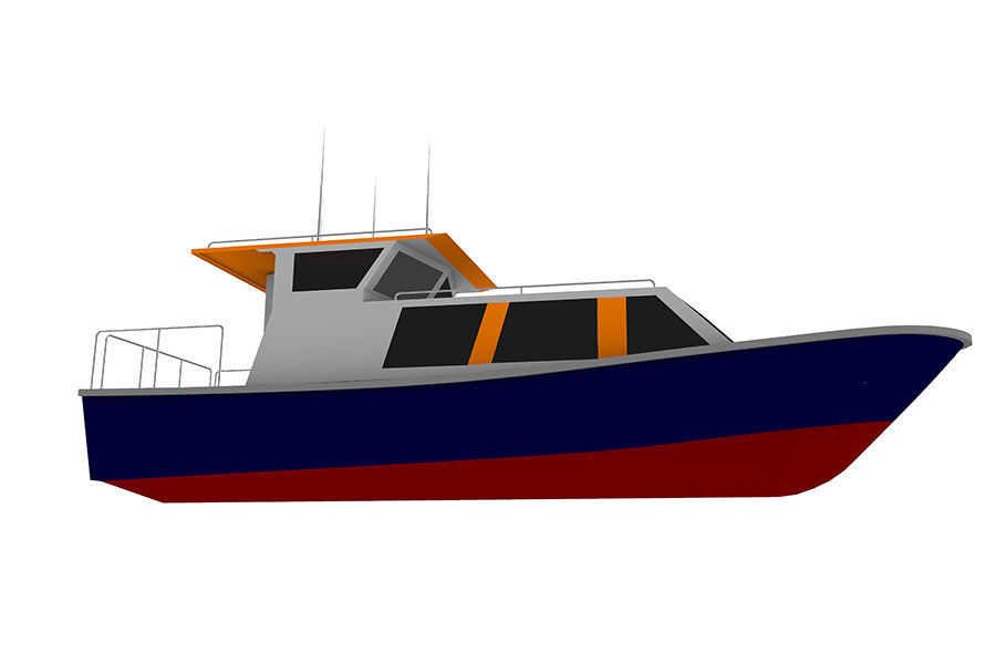 42ft 30 Persons Aluminium Passenger Ferry for Sale