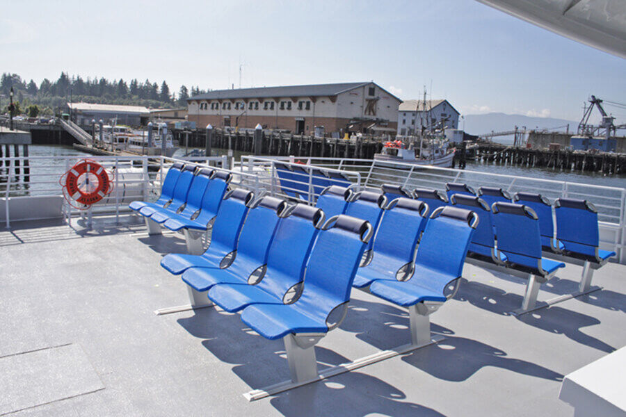 الصين 22.6 م ألومنيوم كاتاماران 150 ركاب العبارة قارب للبيع