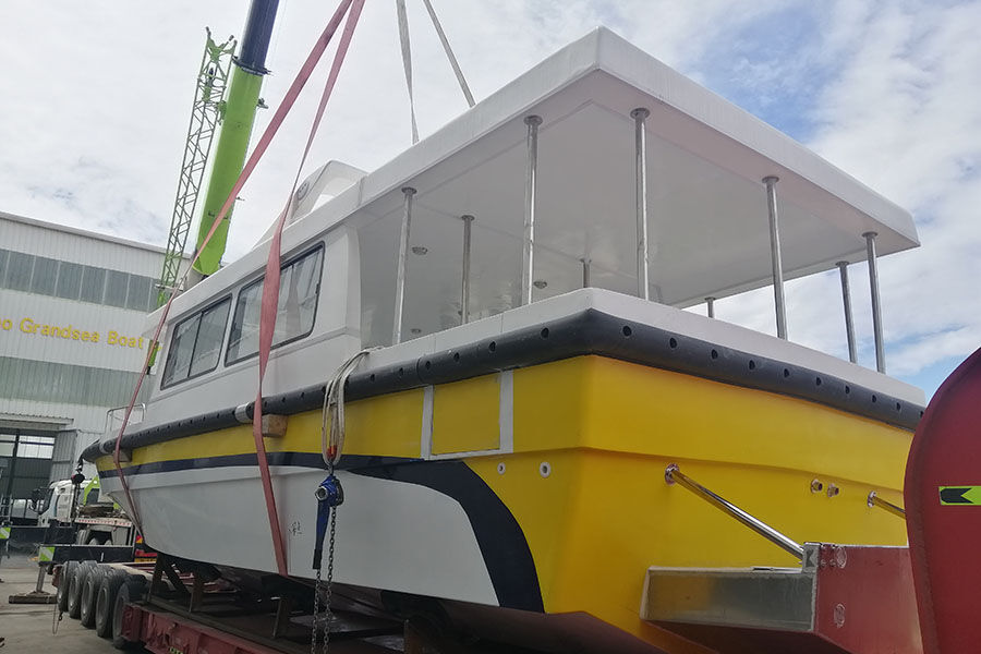 12.3m 30persons Fiberglass Speed Passenger Tour Boat For Sale