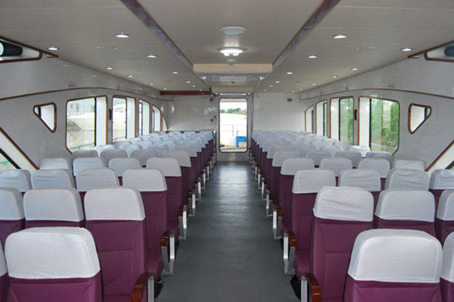 18 م 60 شخصًا من الألمنيوم لهيكل قوارب الركاب للبيع