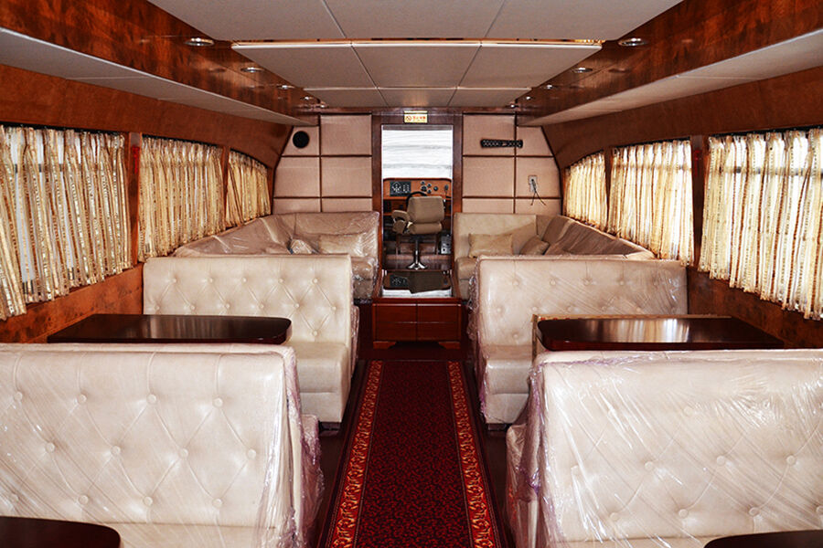 China 25m FRP Day Commercial 140 Passenger Ferry Boat for Sale