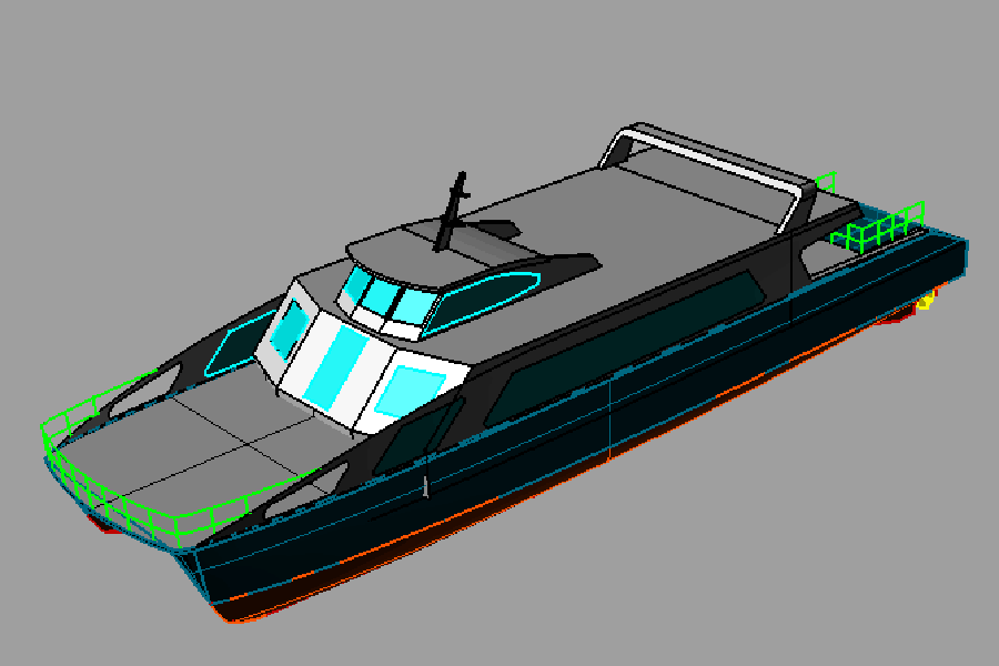 27m 140 شخصا قوارب العبارة الألومنيوم كاتاماران الركاب للبيع