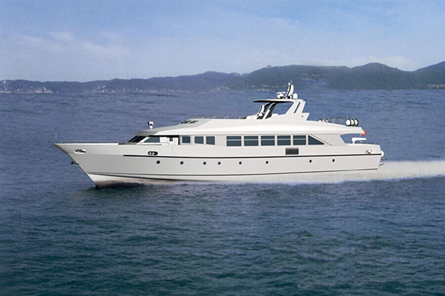 سفينة العبارة Grandsea 32m 200perons الألومنيوم الركاب بطانة للبيع
