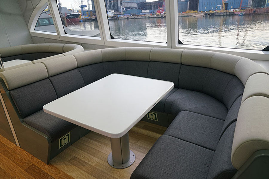 35m 200perons Aluminium Hull Fast Passenger Ferry Boat للبيع