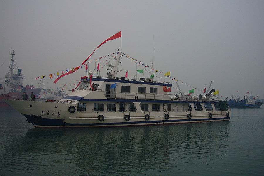 36m 200persons Steel Hull Passenger Ship للبيع