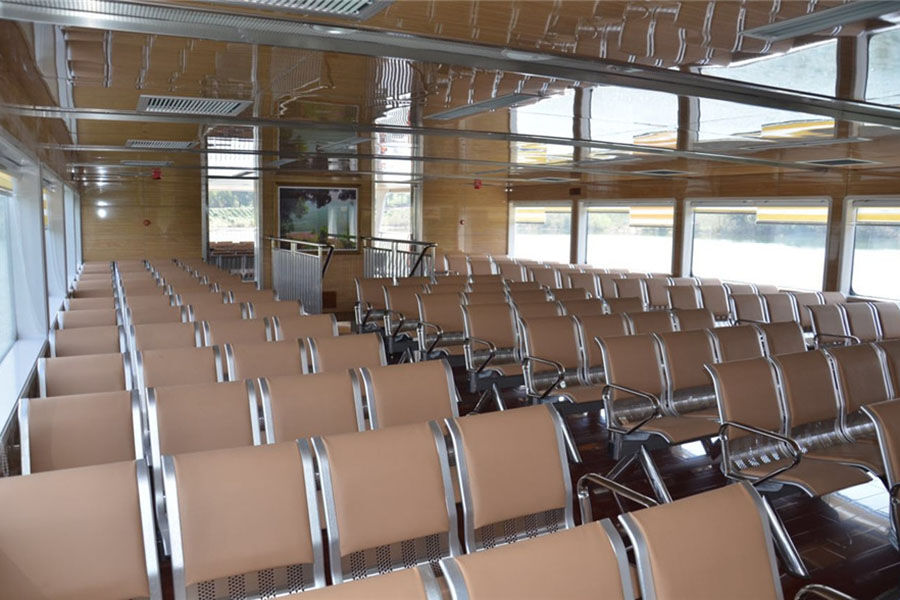 قوارب ركاب العبارة الصلب 38 م 200-400 شخص للبيع