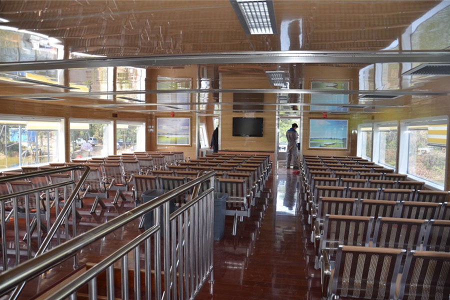 قوارب ركاب العبارة الصلب 38 م 200-400 شخص للبيع