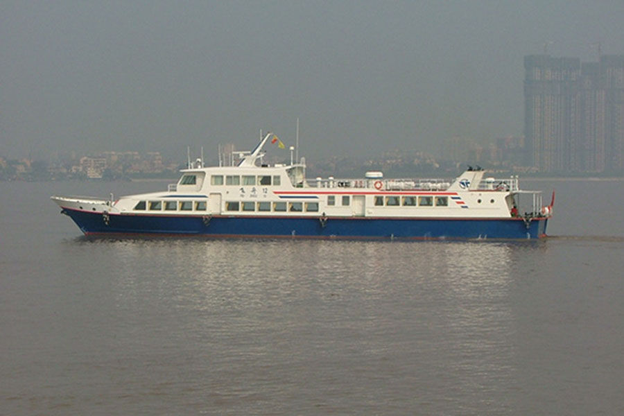 China 48m Steel Hull 260 Passenger Ferry Ship for Sale