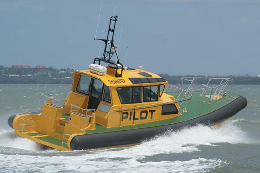Grandsea Boat 12.6m Cheap Price Aluminium Pilot Boat for Sale 