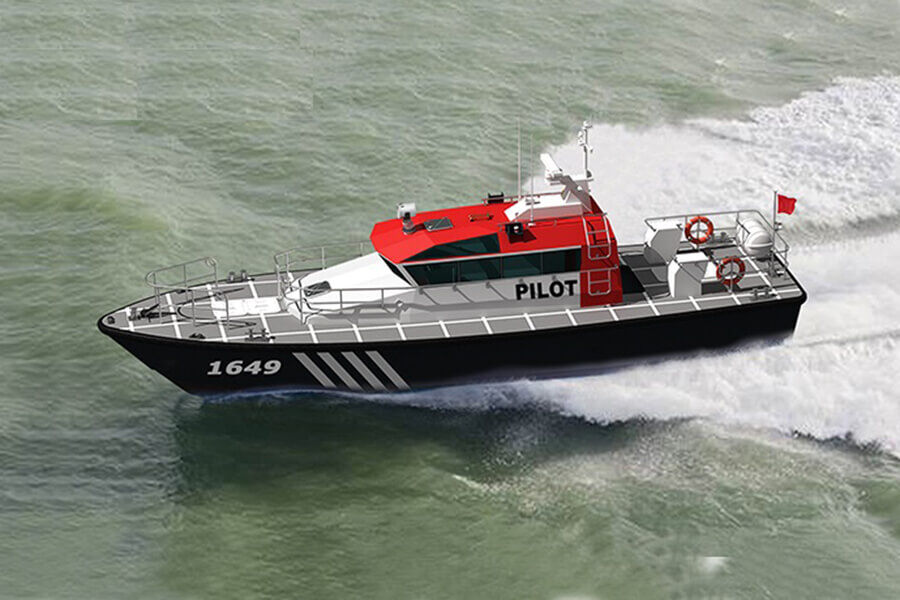 قارب طيار من مادة الألمنيوم بطول 16 مترًا من Grandsea للبيع