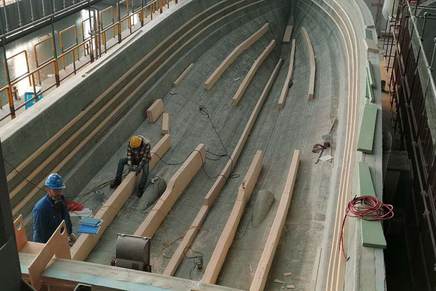 قارب تجريبي سريع لتصنيف FRP Lloyd بطول 20 مترًا من Grandsea للبيع