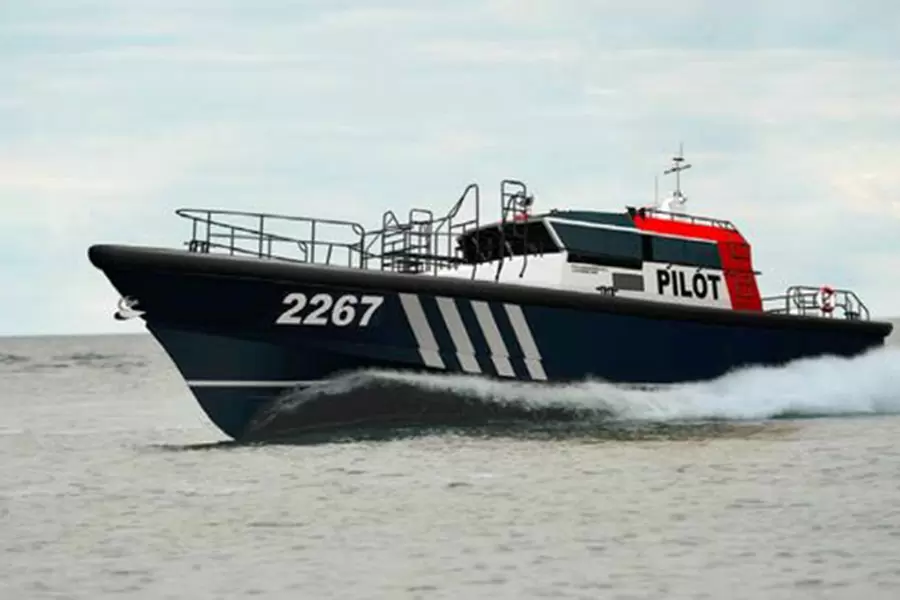 طول 23 م الصين Grandsea Shipyard بناء سفينة تجريبية مادة FRP للبيع
