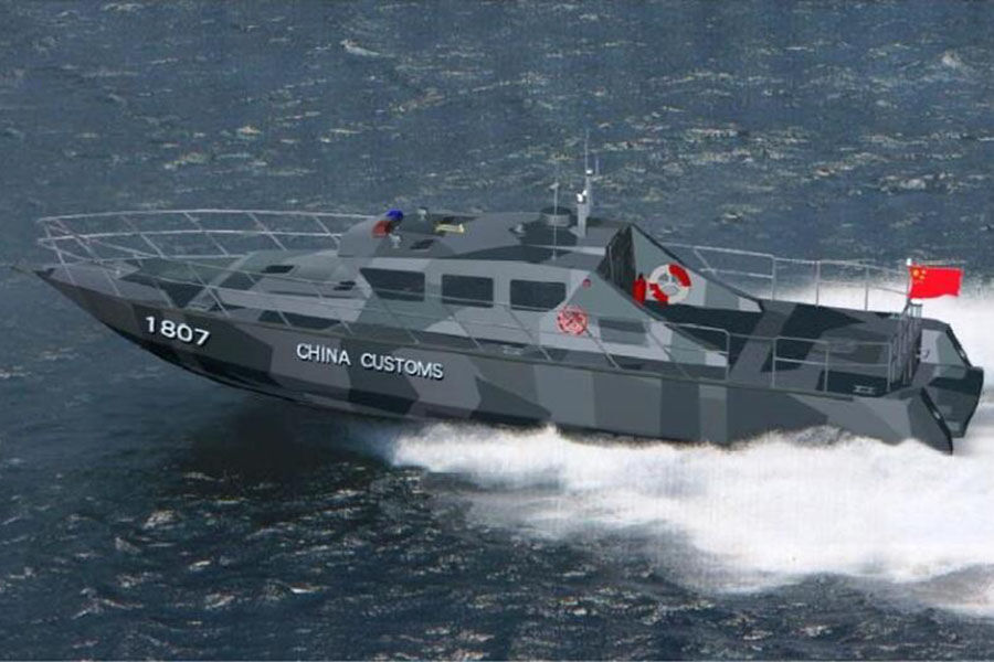 Grandsea Boat 18m/59ft 60knots High Speed Intercept And Assault Patrol Boat for Sale