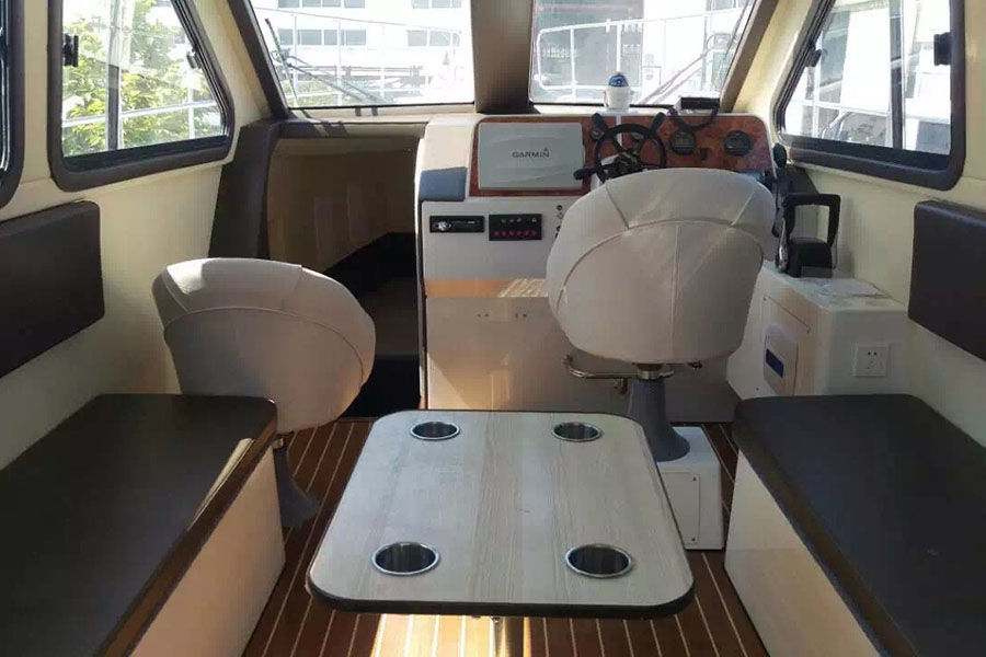 Grandsea Boat 12m Fiberglass Wave-suppression Trimaran Patrol Boat For Sale