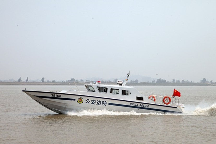 قارب دورية عسكري لخفر السواحل من Grandsea 15m FRP للبيع