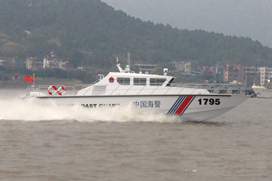17m Fiberglass Fast Coast Guard  Patrol Boat for Sale