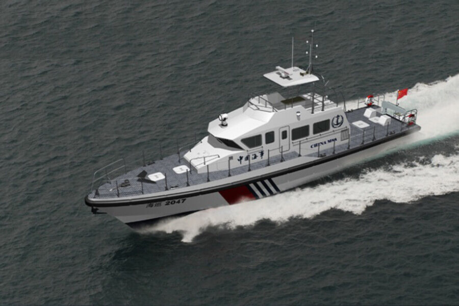 Grandsea 21m FRP 25 عقدة زورق دورية لخفر السواحل العسكرية للبيع