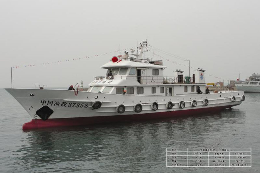 38m Steel Hull Patrol Coast Guard And Law Enforcement Police Boat for Sale