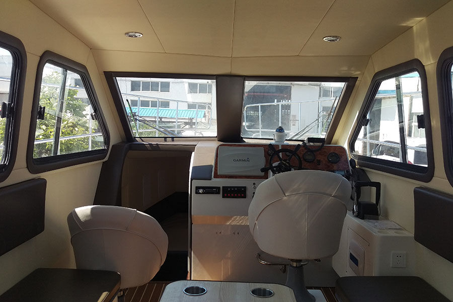 45 قدم عالية السرعة خفر السواحل قارب دورية من الألياف الزجاجية للبيع