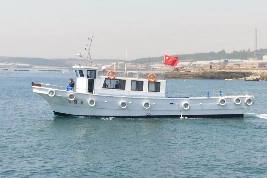 Grandsea 17.3m Fiberglass Offshore Commercial Trawler Fishing Boat for sale