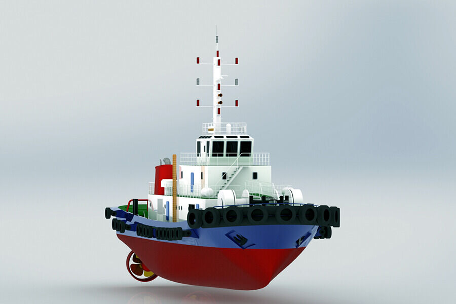 Grandsea Length 40m Ocean Going 4000hp ASD Tugboat للبيع