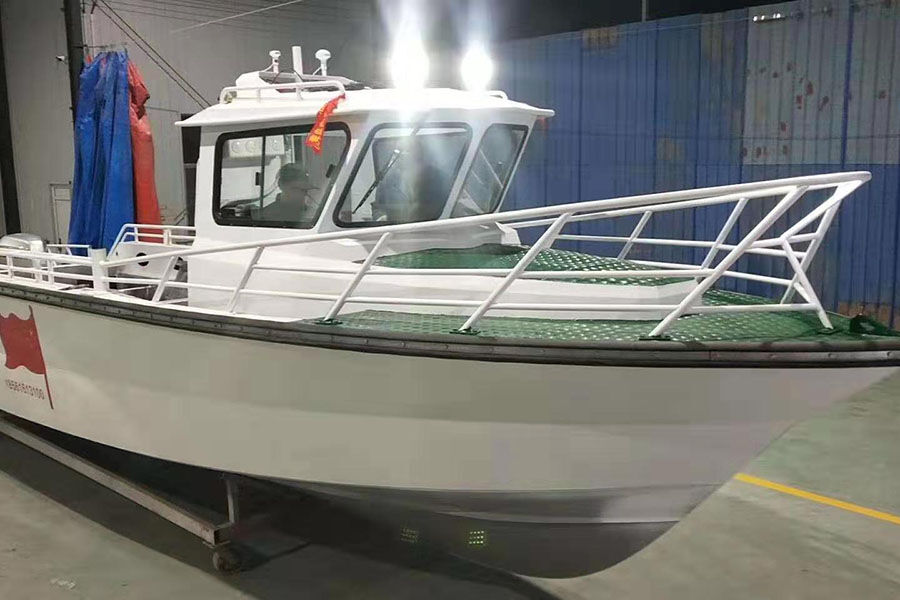  32ft Aluminum Sea Farming Use Aquaculture Work Boat for Sale