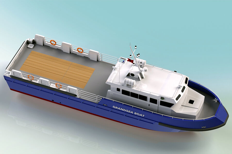 Grandsea 22m Aluminium Offshore Supply Boat / Crew Boat / Work Boat للبيع