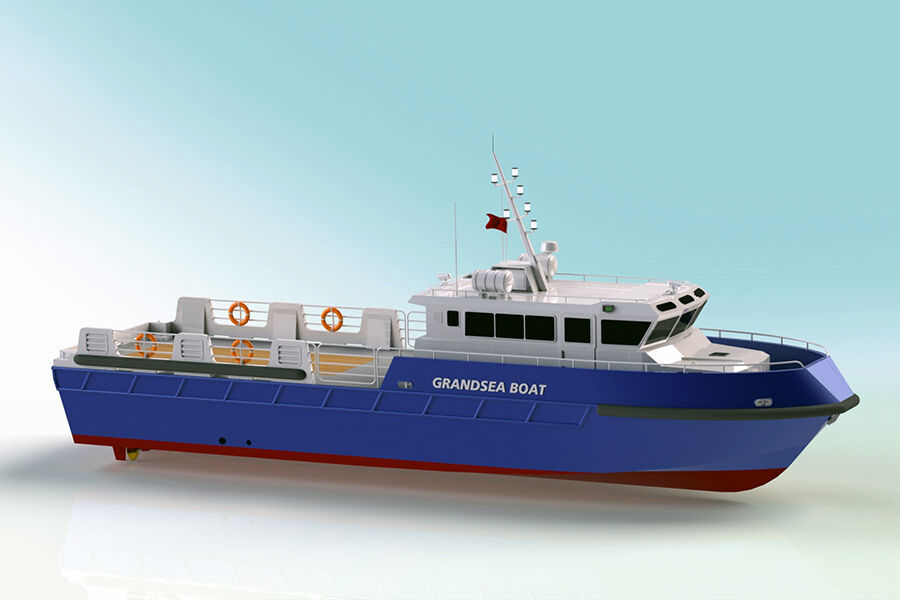 Grandsea 22m Aluminum Offshore Supply Boat/crew Boat/work Boat for Sale