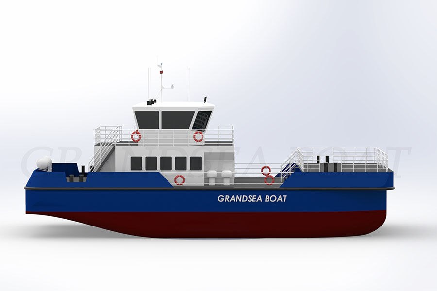 24m Aluminium Catamaran Offshore Wind Farm Support / العرض / قارب العمل / السفينة / السفينة للبيع