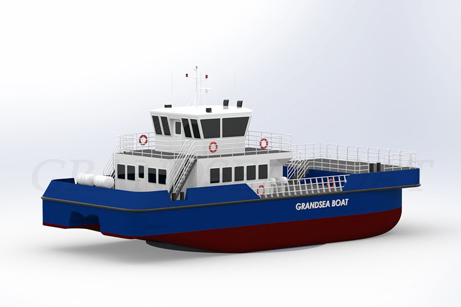 24m Aluminium Catamaran Offshore Wind Farm Support / العرض / قارب العمل / السفينة / السفينة للبيع