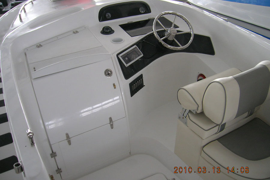 23ft Fiberglass speed Cabin Cruiser Boats للبيع