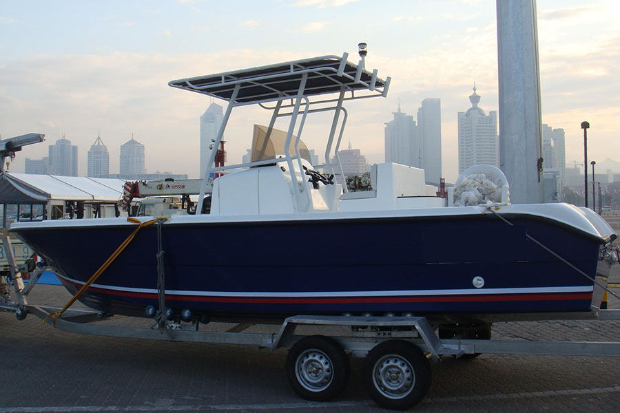 23ft  Speed Cabin professional fiberglass fishing boats for sale