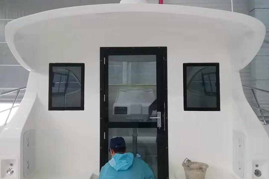 Grandsea 35ft Fiberglss Catamaran Cabin Fishing Boat  for Sale