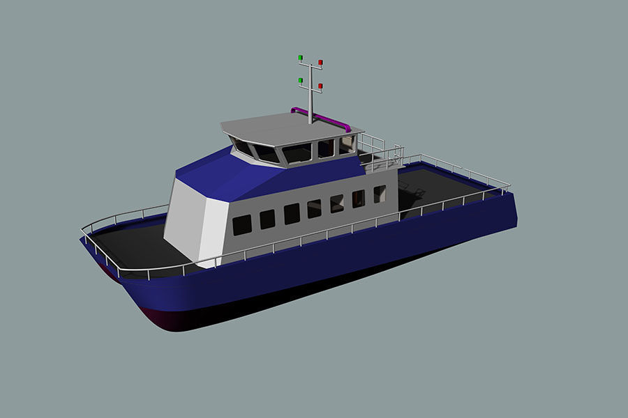 Grandsea 22m Aluminium/Fiberglass Catamaran Survey And Research Boat for Sale