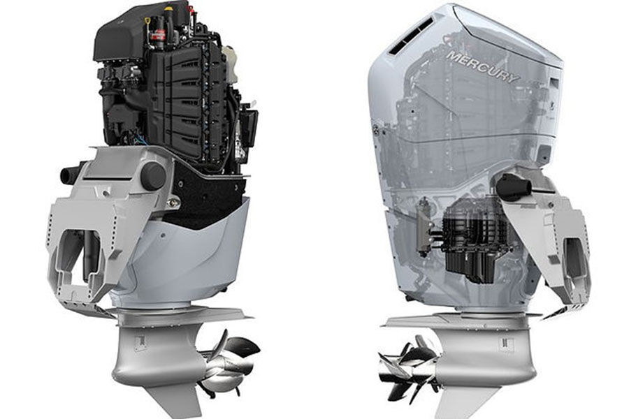محرك الزئبق 4 السكتة الدماغية الأمريكية الصنع 600HP محرك خارجي 600hp محرك خارجي للبيع