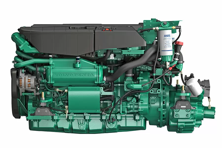 200HP-400HP السويد صنعت واستوردت محركات اليخوت والقوارب البحرية من فولفو للبيع في روسيا
