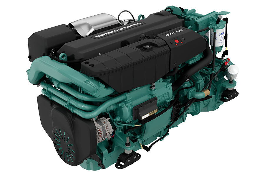 200HP-400HP السويد صنعت واستوردت محركات اليخوت والقوارب البحرية من فولفو للبيع في روسيا