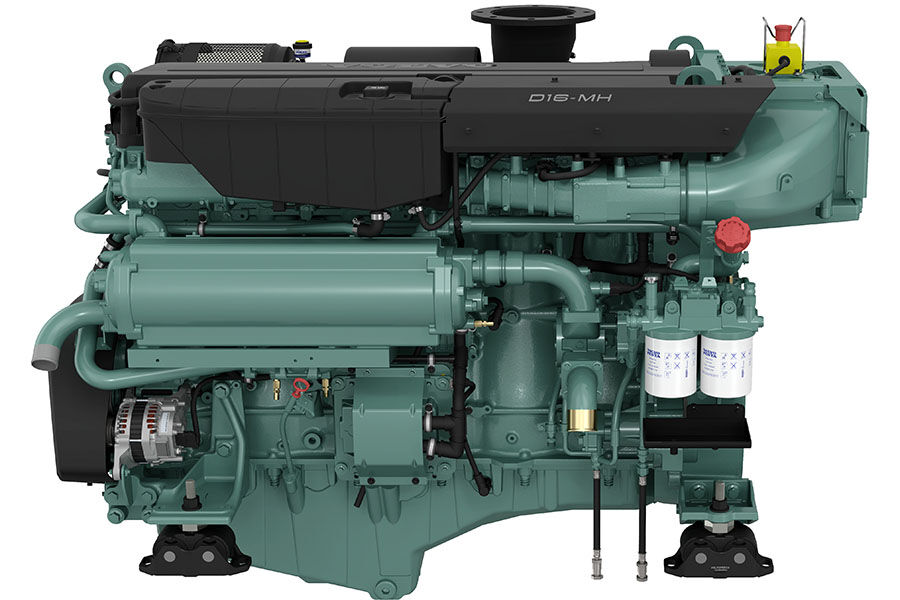 صنعت السويد محرك الدفع الديزل البحري والمحركات فولفو X15400HP-1200HP للبيع في روسيا