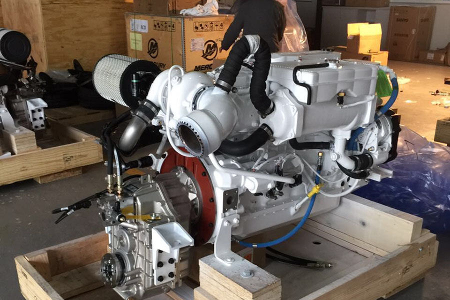 QSB6.7 200HP-400HP الأمريكية الصنع والاستيراد محركات اليخوت والقوارب البحرية الكمون للبيع روسيا