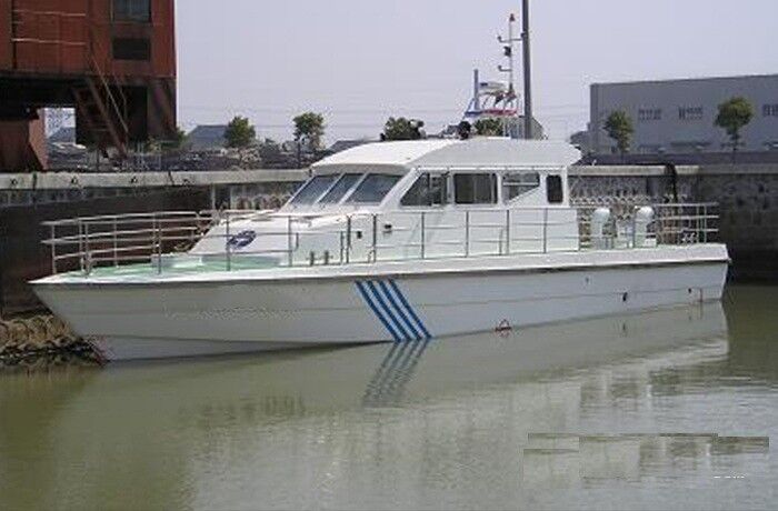 Grandsea 18m زورق دورية للشرطة وصيد الأسماك من الألياف الزجاجية أحادي اللون للبيع