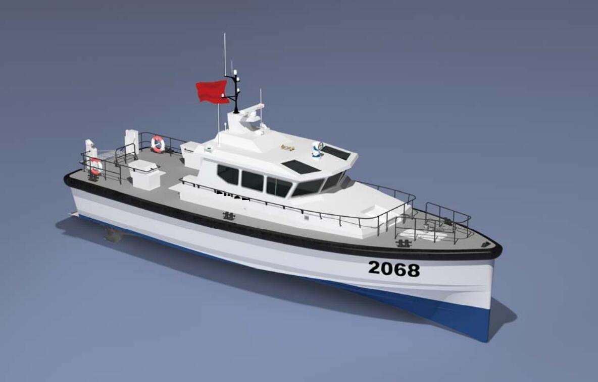 Grandsea 21m FRP Material Pelagic Navy Patrol Boat للبيع