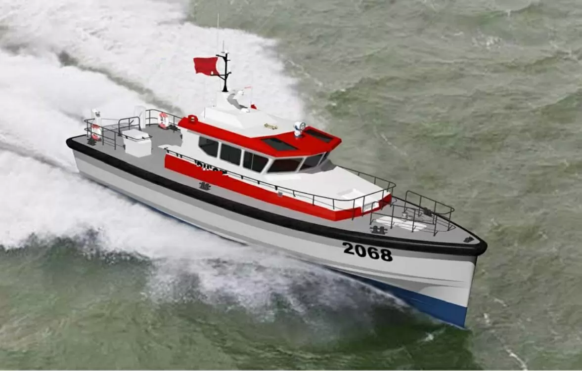 Grandsea 21m FRP Material Pelagic Navy Patrol Boat للبيع