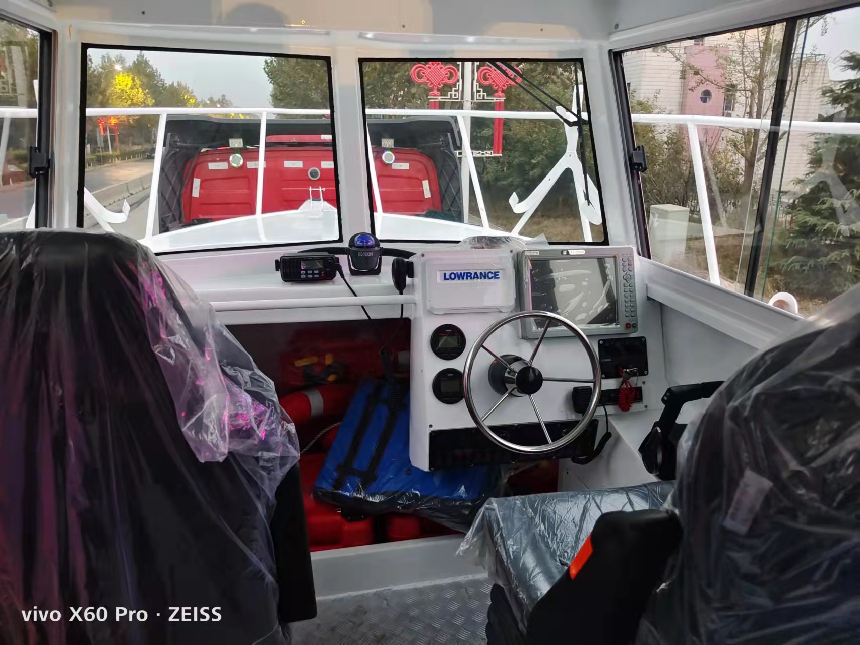 قارب دورية بحرية من الألومنيوم Grandsea بطول 9 أمتار للبيع