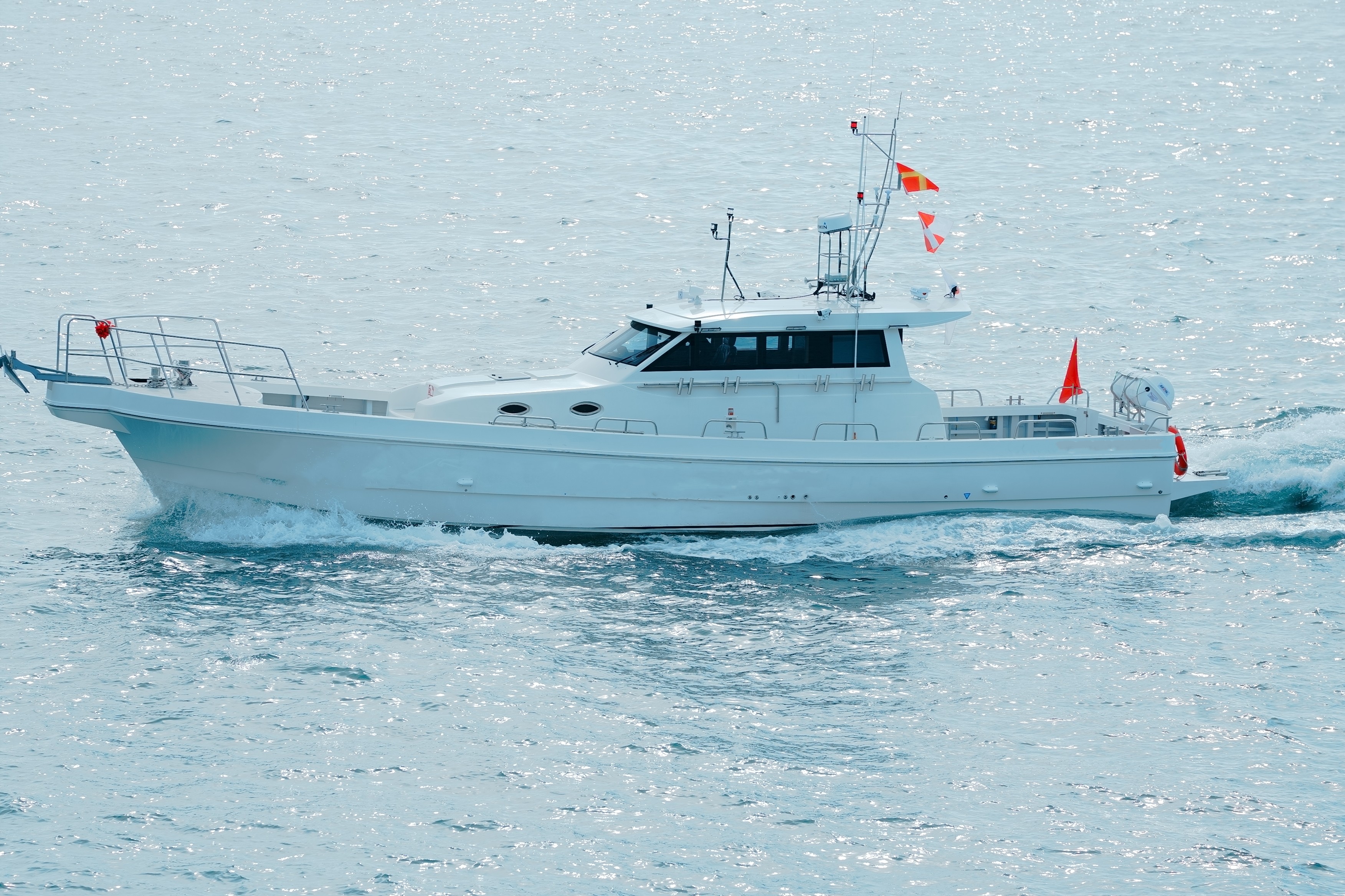 Grandsea 16m FRP Inboard Engine Pleasure Fishing Boat للبيع