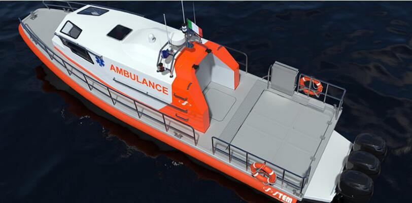 قارب نجاة إنقاذ خفر السواحل من Grandsea Aluminium 40ft / 12.15m للبيع