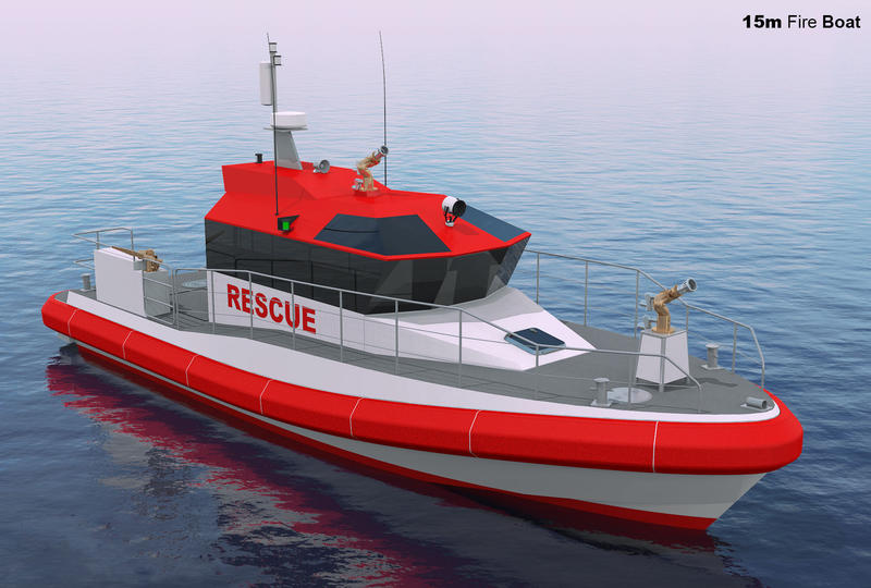 قارب نجاة إنقاذ خفر السواحل من Grandsea Aluminium 40ft / 12.15m للبيع