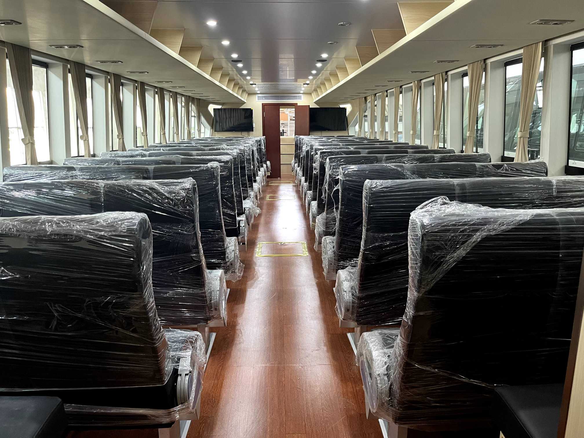 Grandsea 23.5m فولاذي هال داخلي ديزل 80 شخصًا قارب ركاب عبارة عن نهر البحر الساحلي