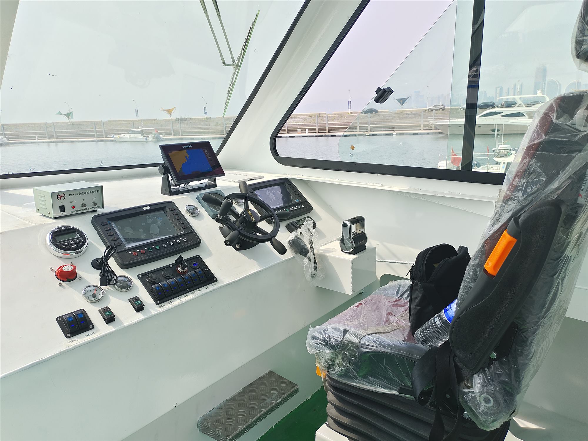 Grandsea 15m Aluminium Catamaran 78 Passenger Ferry Boat للبيع