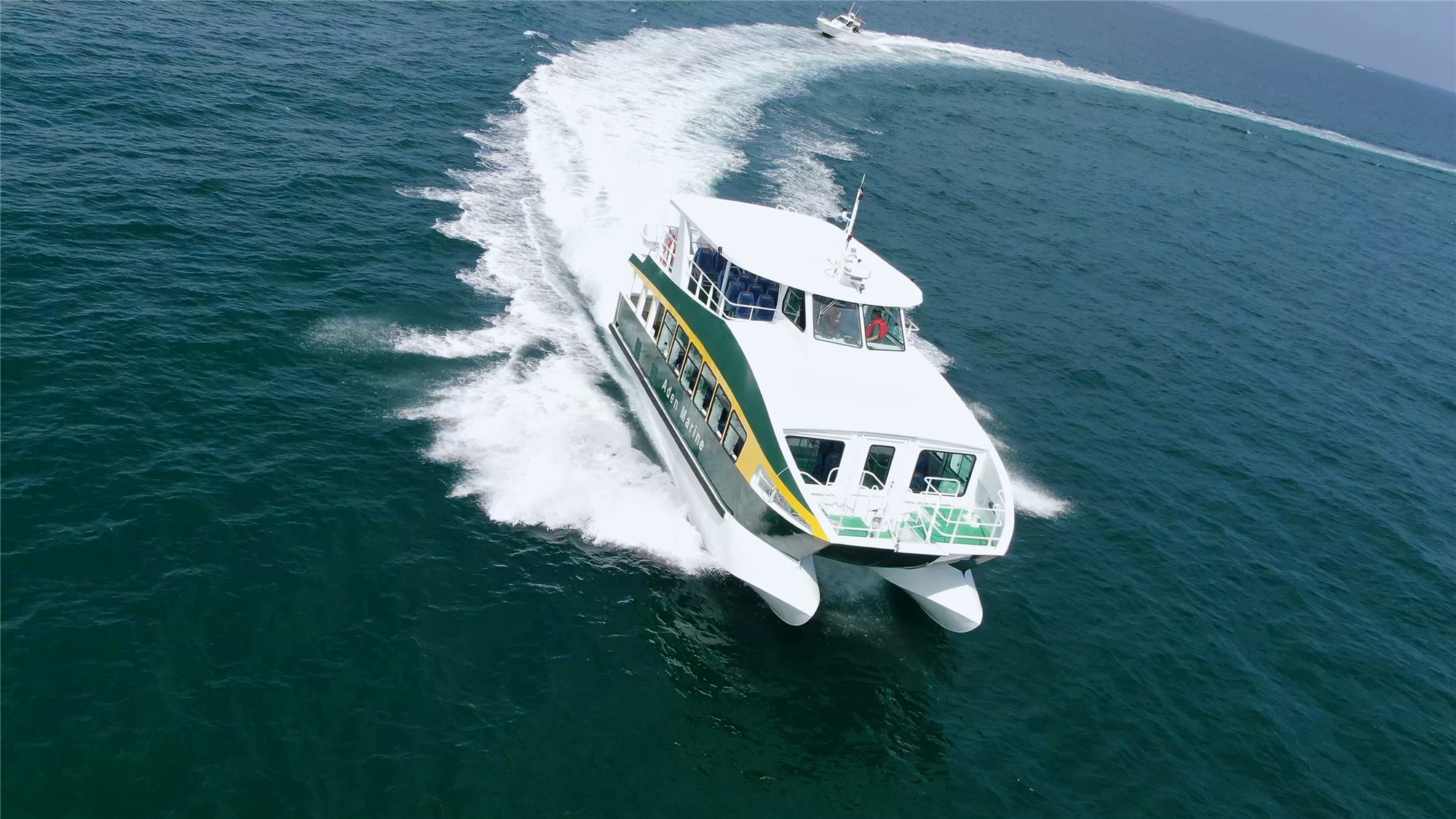 Grandsea 15m Aluminium Catamaran 78 Passenger Ferry Boat للبيع