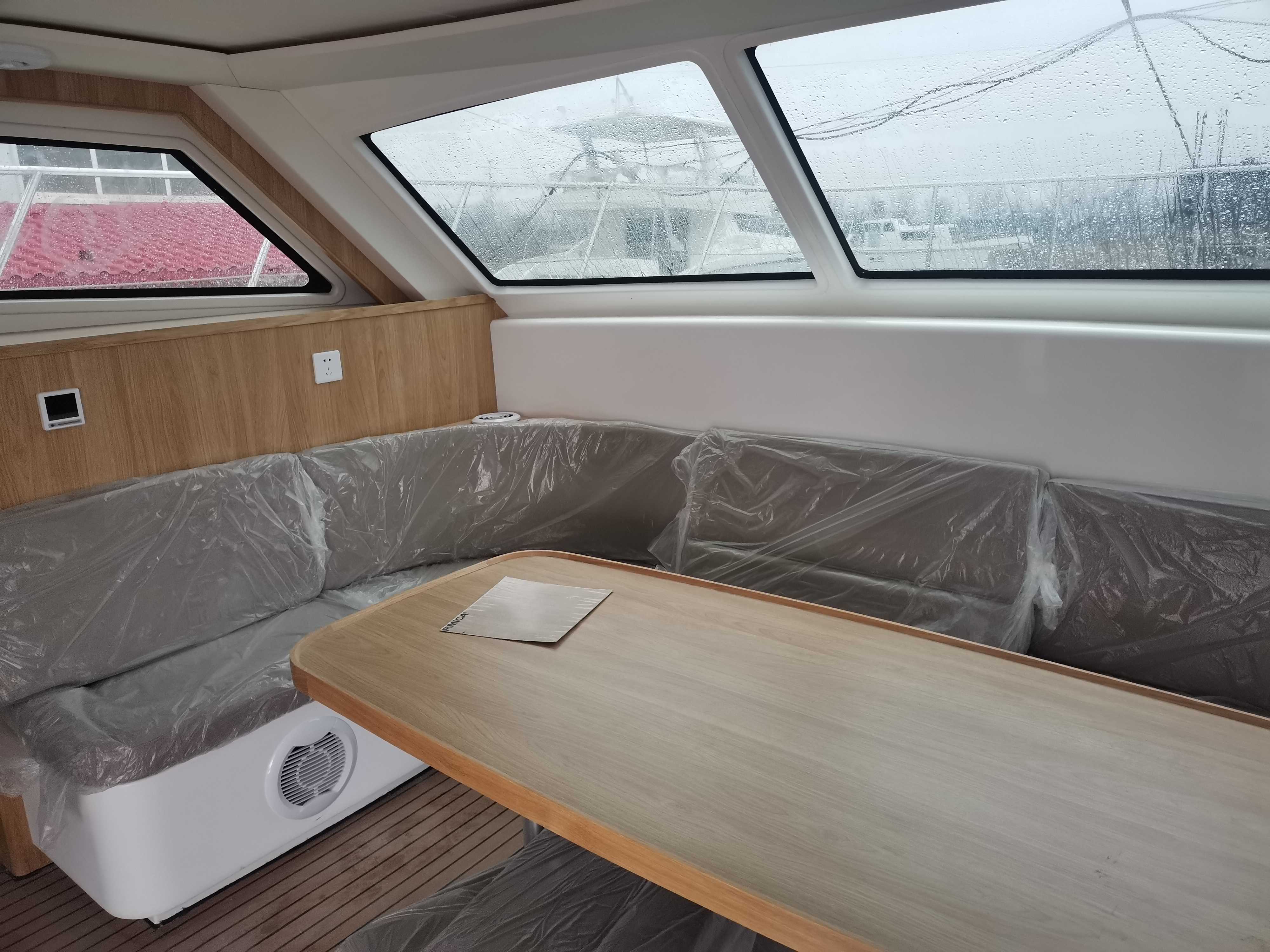 Grandsea 41ft FRP Luxury Sightseeing Catamaran House Pleasure Yacht للبيع